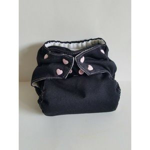 Moraki 1 Size All in 1 Cloth Diaper with Large Hem